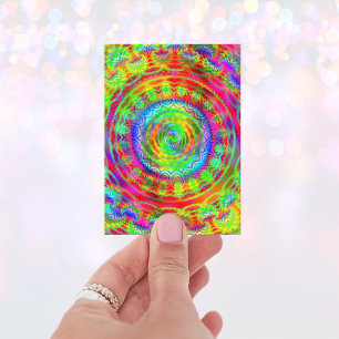 Tiedye Ziel Visitenkarte