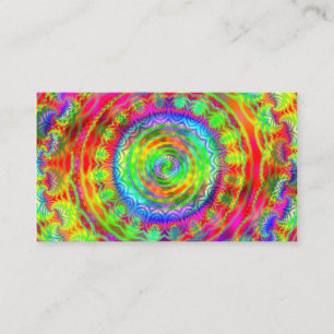 Tiedye Ziel Visitenkarte