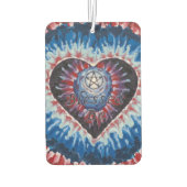 TieDyeHeart Autolufterfrischer (Rückseite)