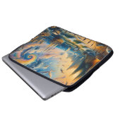 Tief am Meer: Eine surreale Küstenlandschaft Laptopschutzhülle (Vorne Knopf)