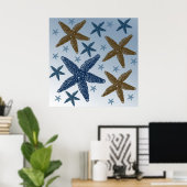 Tief am Meer Poster (Heimbüro)