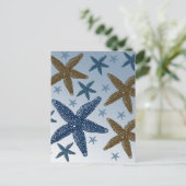 Tief am Meer Postkarte (Stehend Vorderseite)