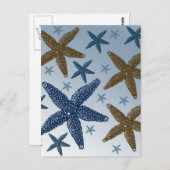 Tief am Meer Postkarte (Vorne/Hinten)