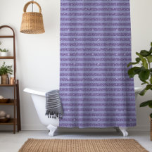 Tief Amethyst Glitter Style Horizontale Streifen