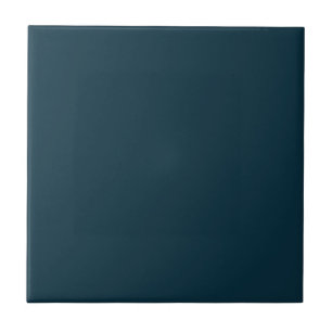 Tief Aquamarine Solid Color #092e3e Fliese