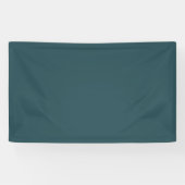 Tief Aquamarine Solid Color Banner (Horizontal)