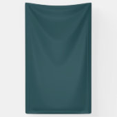 Tief Aquamarine Solid Color Banner (Vertikal)