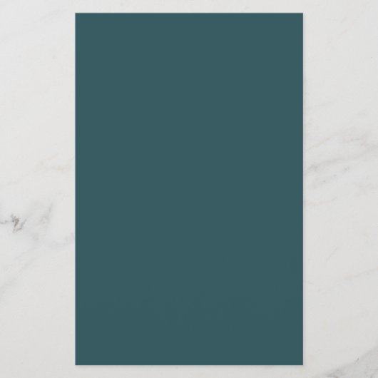 Tief Aquamarine Solid Color Flyer (Vorne)