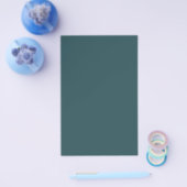 Tief Aquamarine Solid Color Flyer (Einzeln)