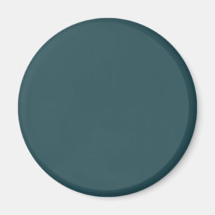 Tief Aquamarine Solid Color Magnet