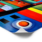 Tief betrübt poster (Ecke)