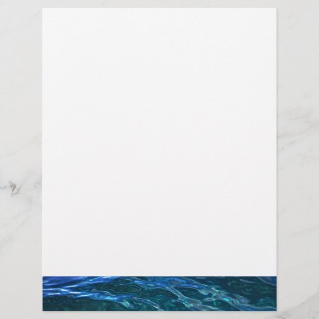 Tief blaue Gewässer (Vorderseite)