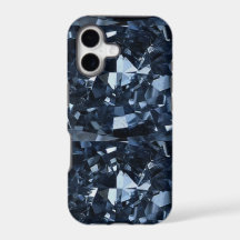 Tief blauer Diamanteffekt