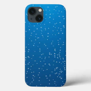 Tief blaues Wasser und winzige Blasen Case-Mate iPhone Hülle