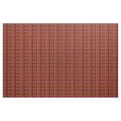 Tief-Crimson-Malerei mit geometrischen Formen Stoff (Yard (91,4 cm))