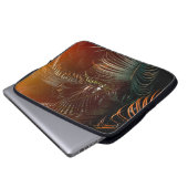 Tief dunkelgrüne Palmen Blätter mit hellen oder Laptopschutzhülle (Vorne Knopf)