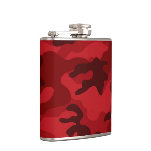 Tief, dunkelrote Camouflage, Camouflage Flachmann (Rechts)