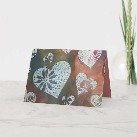 Tief empfunden DANKE zu kardieren (Vorderseite)