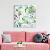 Tief-Erden-Mineralien Leinwanddruck (Insitu (Wohnzimmer))