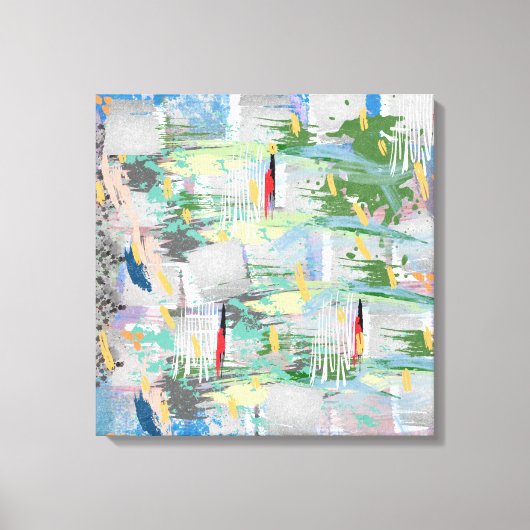 Tief-Erden-Mineralien Leinwanddruck (Vorderseite)