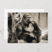 TIEF GEDANKTE Postkarte (Vorne/Hinten)