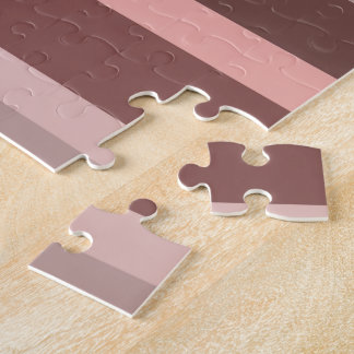 Tief gefärbter Block Arrt Puzzle