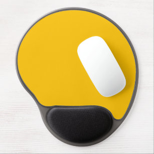 Tief gefärbter, tiefer Zitronenbarsch gelb Gel Mousepad