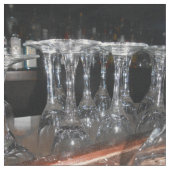 Tief greifende Auswirkungen Stoff (Nahaufnahme)