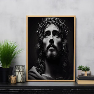 Tief greifende Himmlische Reflexion des Erlösers Poster