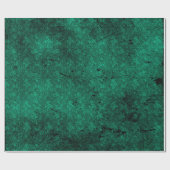 Tief grünes, bedrücktes Wrapping Paper von Goth Da Geschenkpapier (Flach)