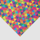 Tief-Hell-Dreiecke - Modernes Abstraktes Muster Seidenpapier (Ausschnitt)
