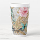 Tief Hören-Latte-Mug Milchtasse (Vorderseite)