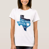 tief im Herzen des TX Harvey T - Shirt (Vorderseite)