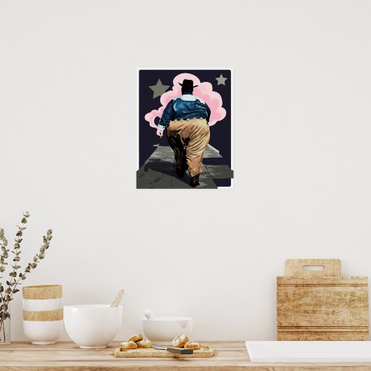 Tief im Herzen von Texas Poster (Küche)