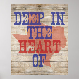 Tief im Herzen von Texas! Poster