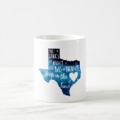 Tief im Herzen von TX Harvey Tasse (Mittel)