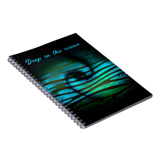 tief im Meer Notizblock (Rechte Seite)