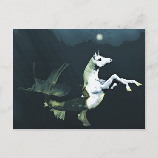 Tief im Meer Postkarte (Vorderseite)