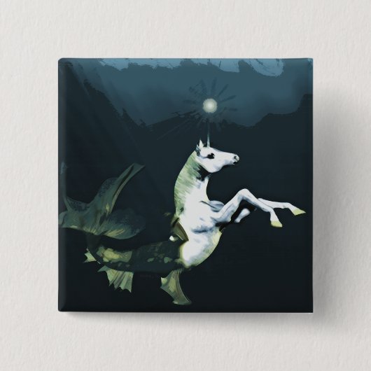 Tief im Meeresknopf Button (Vorderseite)