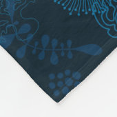 Tief im Ozean Fleecedecke (Ecke)