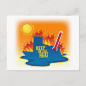 Tief im T - Shirt von Texas Postkarte (Vorderseite)