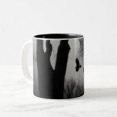 tief im Wald Zweifarbige Tasse (Vorderseite Links)