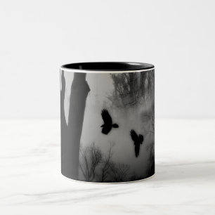 tief im Wald Zweifarbige Tasse