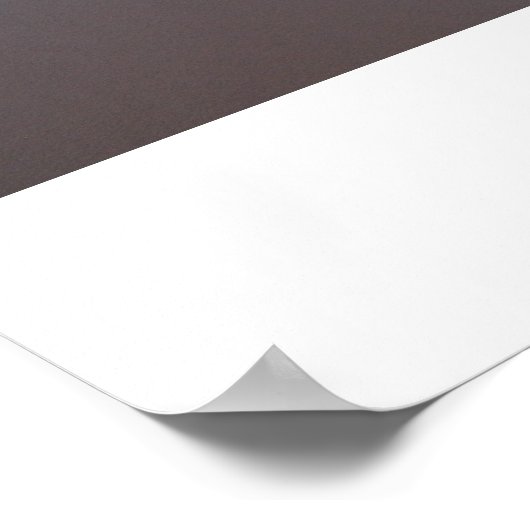 Tief im Winter Poster (Ecke)