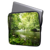 Tief in den Wald Laptopschutzhülle (Vorderseite Links)