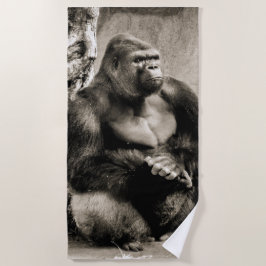 TIEF IN GEDACHTEM Badetuch