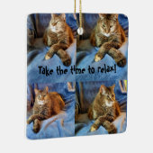 TIEF IN GEDANKENKITÄT KERAMIKORNAMENT (Rechts)