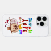 tief in Liebe mit Ihnen iPhone Hülle (Rückseite (Horizontal))