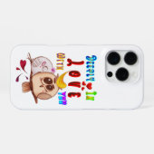 tief in Liebe mit Ihnen iPhone Hülle (Rückseite (Horizontal))