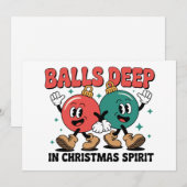 Tief in Weihnachten - Sarkastischer dreckiger Humo (Vorne/Hinten)